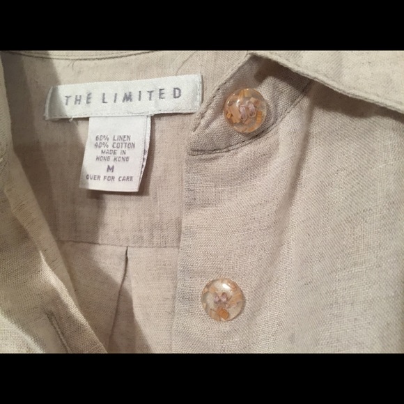 The Limited Linen Blouse - Picture 3 of 3